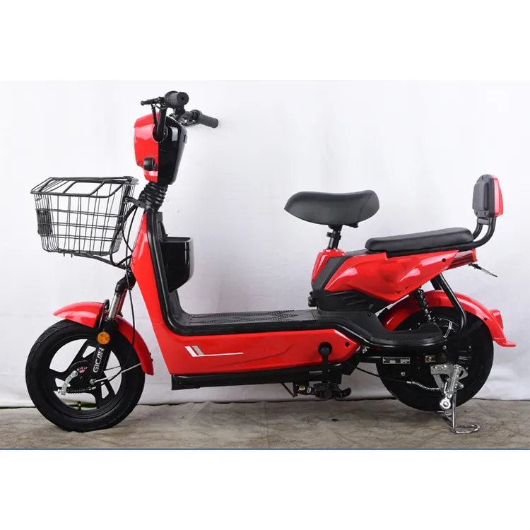 Bester Preis 250 W 350 W bürstenloser Heckmotor 48 V 12 AH Blei-Säure-Batterie elektrisches Citybike Fahrrad Elektro roller