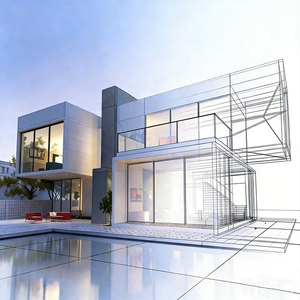 <span class=keywords><strong>Casa</strong></span> Modular de Acero de 2 Pisos Resistente a la Intemperie; Villa Contenedor de Alta Resistencia con Revestimiento Anticorrosión para Uso Costero - Product Image 5