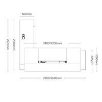 Bureau de direction de luxe populaire, fourni par l'usine, poste de travail moderne et élégant pour des designs de bureaux contemporains haut de gamme