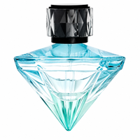 Flacon de parfum en verre prismatique mat personnalisable à marque privée avec sérigraphie et marquage à chaud, rechargeable pour la vente en gros