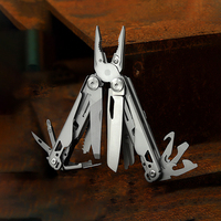 Pince multifonction en acier inoxydable 18 en 1 personnalisable OEM pour la maison et le camping en plein air