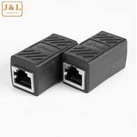 Connecteur RJ45 Cat5e Cat6 blindage réseau Rj45 adaptateur 8p8c fil menuisier Ethernet Rj45 connecteur Rj45 réseau à travers la tête