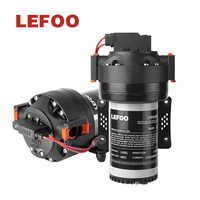 Pompa Booster RO LEFOO Low Noise 500GPD 70PSI High Head, Pompa Booster Air, Pompa Air Kapal untuk Trailer Caravan