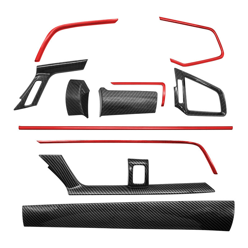11-piece central control kit [Carbon Red]