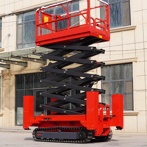 Venta caliente 500kg 8m 10m Plataforma de trabajo aéreo Elevadores Mesas elevadoras de tijera móvil Plataforma elevadora - Product Image 6