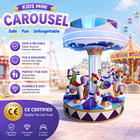 Manège pour enfants avec lumières LED, musique, rotation, sûr, durable, de haute qualité, professionnel, amusant