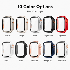 CS008 Funda Protectora Integrada a Prueba de Golpes Ultra Resistente con Protector de Pantalla Semi Envolvente Compatible con <span class=keywords><strong>Apple</strong></span> <span class=keywords><strong>Watch</strong></span> - Product Image 3