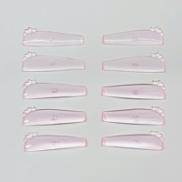 Protetores Adesivos Coreanos para Lifting de Cílios Reutilizáveis em 5 Tamanhos, Almofadas de Silicone Super Macias para Lifting de Cílios, Bastões em L para Lifting de Cílios