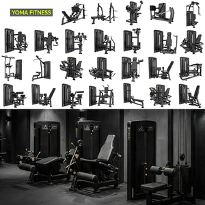Centre de remise en forme de 600 m², solution tout-en-un, ensemble complet de machines de musculation commerciales et d'équipements d'entraînement aérobie en provenance de Chine - Product Image 5