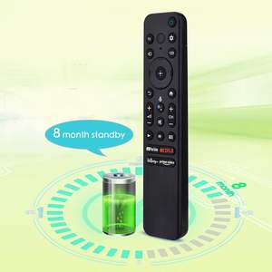 Télécommande vocale compatible avec les téléviseurs intelligents : Utilisable pour <span class=keywords><strong>Sony</strong></span> Bravia <span class=keywords><strong>OLED</strong></span> 4K <span class=keywords><strong>8K</strong></span> Ultra HD (2019-2025) - Product Image 3