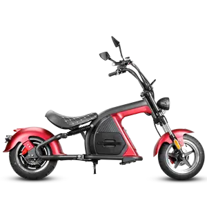 UNIEBIKE DOT Approved M8 Electric Motorcycle For Adults 37MPH 2000W Motor 60V 30Ah Lithium Battery Chopper Electric Scooter