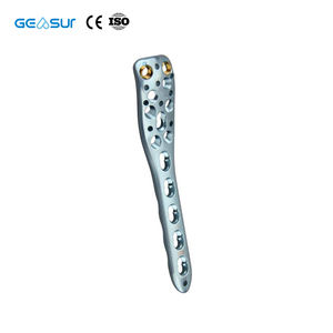 Pelat Kompresi Pengunci Titanium Leher Humerus Geasure Kelas III untuk <span class=keywords><strong>Trauma</strong></span> Tulang Ortopedi dengan Desain Kontur Anatomi untuk Tulang - Product Image 1