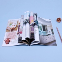 Catálogo Impreso Personalizado con Diseño Artístico, a Todo Color, con Cubierta Suave Brillante, Encuadernación Perfecta, Papel con Logotipo Personalizado, Marca de Agencia Creativa