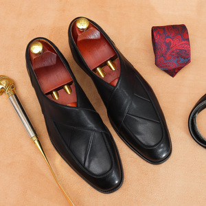 รองเท้าลำลองหนังแท้แบบสวมสำหรับผู้ชายรุ่นใหม่มาแรง ดีไซน์ทันสมัย DSYX 2025 ฤดูใบไม้ร่วง น้ำหนักเบา กันลื่น - Product Image 4