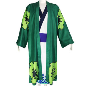 Costume d'anime complet en direct d'usine, ensemble de vêtements, une pièce, costume de <span class=keywords><strong>Luffy</strong></span> Zoro pour Halloween, cosplay, fête, costume de Roronoa Zoro - Product Image 2