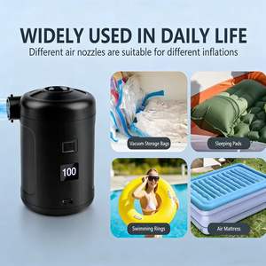 Pompe à air sans fil à grande capacité pour produits gonflables, pour le camping, les voyages et les activités <span class=keywords><strong>de</strong></span> plein air - Product Image 6