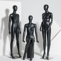 Mannequin femme en plastique noir mat, corps entier, style coréen, réaliste, pour vitrine de magasin de vêtements féminins