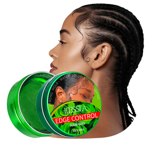 Marque distributeur pour salons de beauté Jiessia Façonnage à fixation forte <span class=keywords><strong>Cera</strong></span> Cabello Gel de tressage et de contrôle des bords Pommade coiffante à la cire pour hommes et femmes - Product Image 6