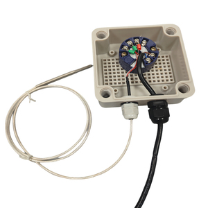 K-loại cặp nhiệt điện PT100 đến 4-20mA tích hợp mô-đun máy phát nhiệt độ thông minh với hộp nối ABS không thấm nước - Product Image 1