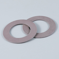 Joints en PTFE modifiés sur mesure, de tailles variées, avec matériaux renforcés multiples, et rondelles plates en PTFE usinables avec précision
