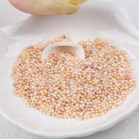 AAA 1.8-2mm bouton plat lâche naturel blanc perle d'eau douce perles bijoux à bricoler soi-même accessoire
