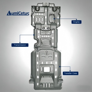 Piastre di Protezione Sottoscocca Rinforzate da 3,5mm per <span class=keywords><strong>Toyota</strong></span> LC200 Sienna, Frontlander, FJ Cruiser, Senza Foratura - Product Image 2
