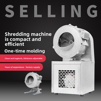 Mini Desktop Automatische Groentesnijmachine Commerciële Wortel Gembersnijder Multifunctionele Elektrische Aardappel Shredder Snijmachine