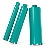 Foret diamanté de 450 mm, filetage UNC 1-1/4'', tige hexagonale pour béton armé, maçonnerie, perçage humide