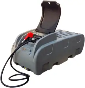 500L Diesel Fuel Tanks Without 12V Electric Standard Pump Fuel Caddy Portable Fuel Transfer Tank With Pump