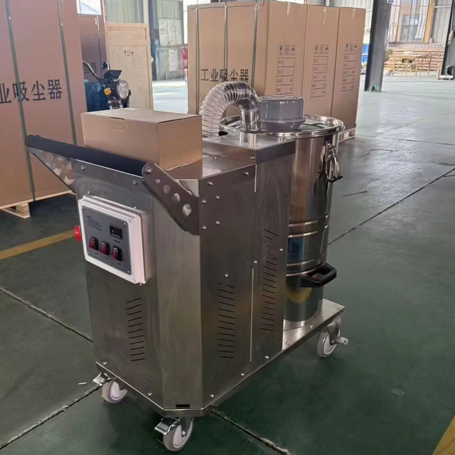 Heavy Industry Dry and Wet Vacuum Workshop Vacuum Cleaner 90L Electric Manual Wet Dry Heavy Duty Stainless Steel Vacuum Cleaner