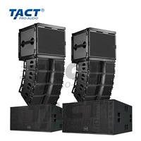 Sistema de Sonido Profesional de Doble Línea de 10 Pulgadas para Actuaciones en Escenario