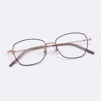 Gafas de Lectura de Titanio al por Mayor, Ligeras, para Negocios, Unisex, con Forma de Ojo de Gato, para Hombre y Mujer