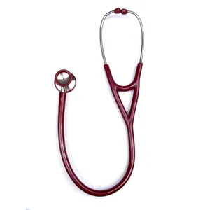 Cardiac Type Red Tube Stethoscope With Unique Design