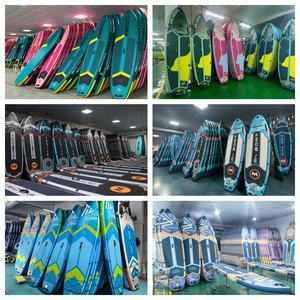 Planche à pagaie <span class=keywords><strong>gonflable</strong></span> de voyage en famille en gros Touring SUP Yoga pêche planche à pagaie élargie 11 'x 34 "x 6'' planche à pagaie debout - Product Image 3