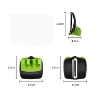 Nieuwe Creatieve Handmatige RVS Dubbele Vinger Appel Aardappel Wortel Komkommer Schilmes Fruit Groente Gereedschap