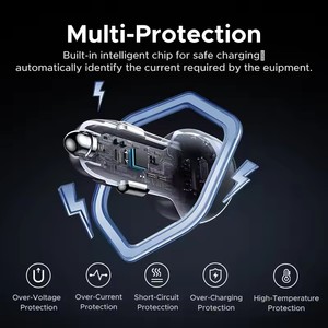 شاحن سيارة <span class=keywords><strong>UGREEN</strong></span> بقوة 30 واط مع منفذ USB-C للشحن السريع، محول شحن سريع للهواتف المحمولة، شاحن سيارة سريع لهواتف آيفون وشاومي - Product Image 6