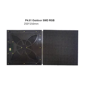 Комнатный наружный Rgb Smd P4.81 наружный светодиодный дисплей, полноцветный светодиодный экран