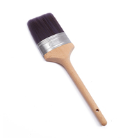 Pinceau de peinture professionnel rond en bois de 50 mm pour le nettoyage du bois
