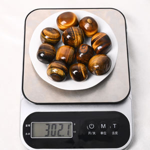 Hoogwaardige natuurlijke tijgeroog tumbled stones, handgepolijste kristallen voor helende doeleinden - Product Image 4