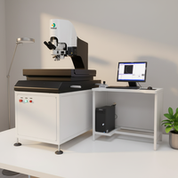 Microscope électronique de haute précision avec une précision de 3 µm, équipement de test, plage de mesure de 300x200x150 mm, protection IP65 pour les applications avancées