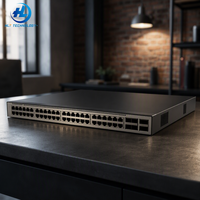 5731-H24HB4XZ Switch Híbrido Óptico-Eléctrico Administrado de 24 Puertos con 4 Uplinks Fijos SFP+ de 10G y 1 Ranura de Extensión