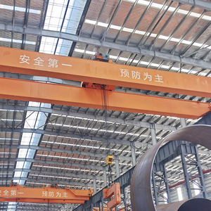Grúa puente de doble viga con polipasto eléctrico tipo LH de 5T, 10T, 20T, 32T para sistema de grúas de estación de trabajo - Product Image 5