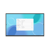 Monitor LED HD 4K con Pantalla Táctil GAOKE de 55 a 98 Pulgadas, Precio de TV LCD Tallada en China, Panel Plano Interactivo Todo en Uno