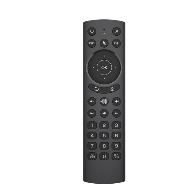 Voice Air Mouse Remote 2.4G BT5.0 Wireless AAA Battery Plastic Silicone Universal for Android TV Box Shield TV Smart TV PC