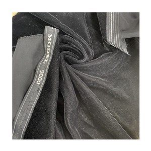 Tela de seda negra sin procesar, tejido 100% puro, compra para vestido, 114cm, uso para ropa - Product Image 1