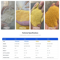 Weißes PAC-Pulver Polyaluminiumchlorid 30% Hochreines Koagulationsmittel für Trinkwasseraufbereitungsanlagen