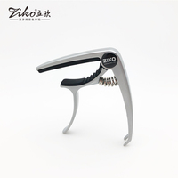 Capo de guitare acoustique personnalisé en gros, clip accordeur de couleur sur mesure