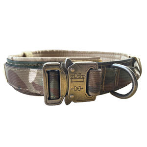 Langlebiges Outdoor-Taktisches Hundehalsband für Große Hunde Explosionsgeschütztes Punch-Halsband mit Verstärkter Hundeleine Haustier-Reisetasche - Product Image 6