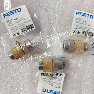 Componente silenciador de escape neumático Festo serie GRE 35310 GRE-3/8 con carcasa de plástico - Product Image 3