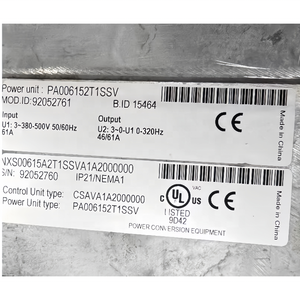 NXS00615A2T1SSVA1A2000000 NXS00615 A2T1SSV A1A2000000 Variador de Frecuencia (VFD) a Prueba de Explosiones de 615kW, 690V, Trifásico, IP66, en Stock - Product Image 6